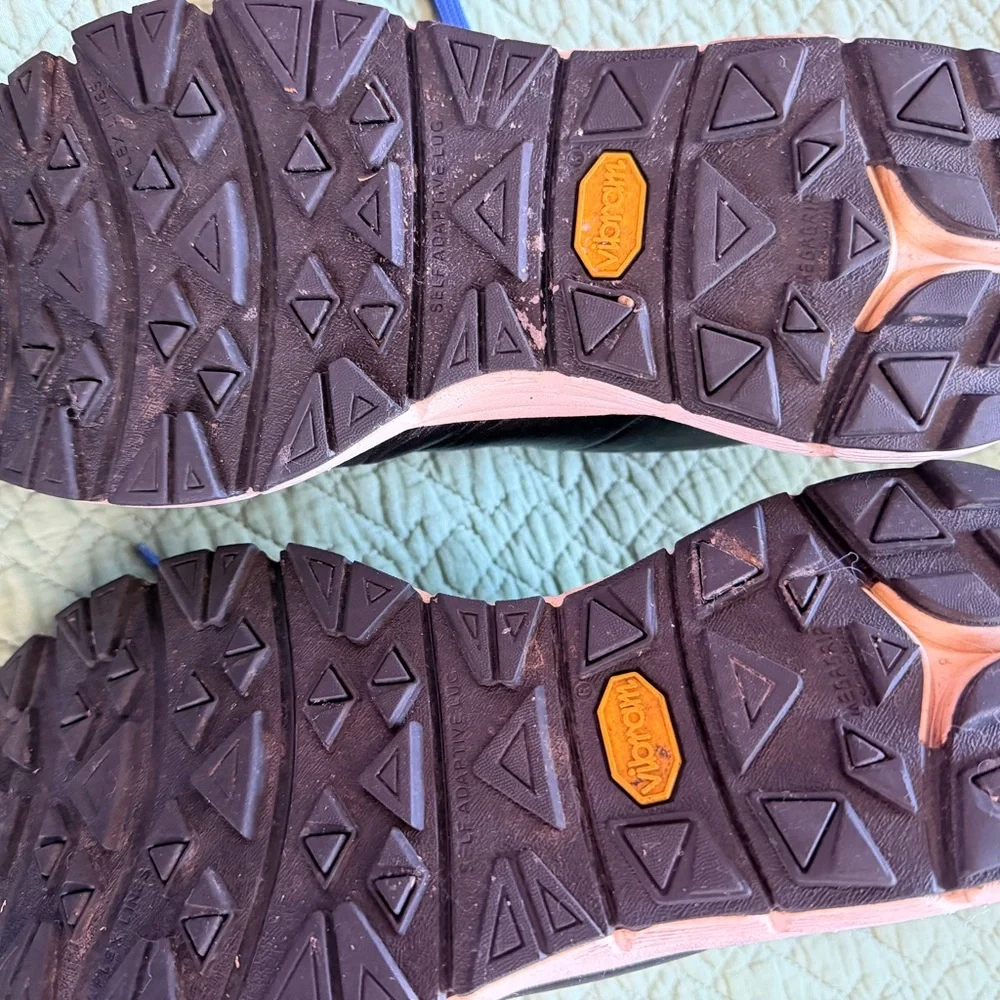 Danner Black Leather Boots with Blue Laces - Picture 6 of 6